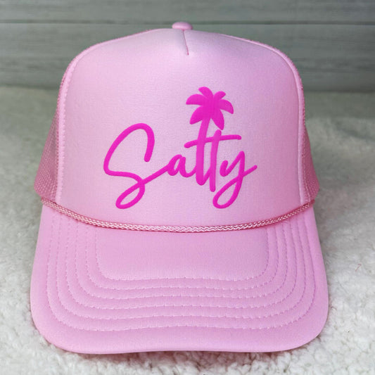 SALTY PINK PUFF HAT