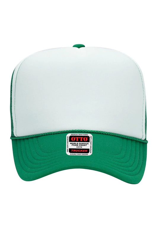 OTTO HAT + KELLY GREEN + WHITE