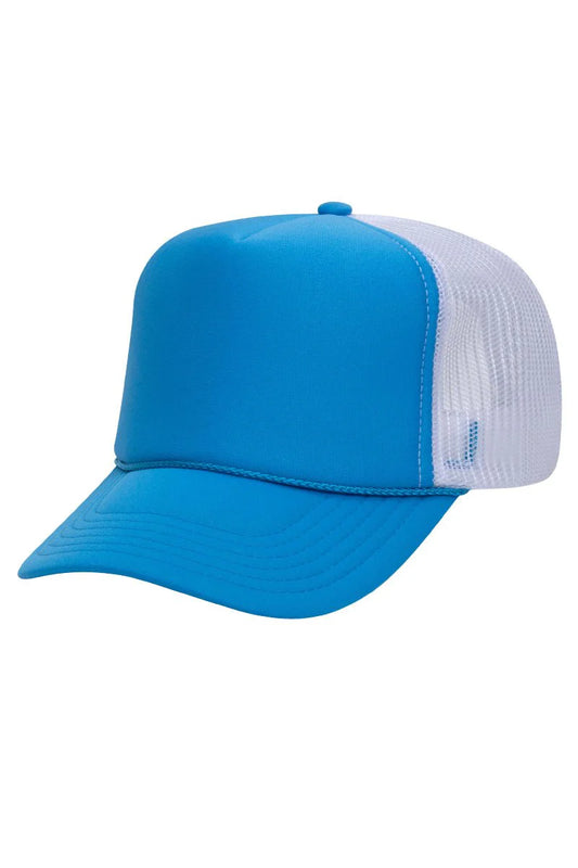 OTTO HAT + NEON BLUE FRONT + WHITE