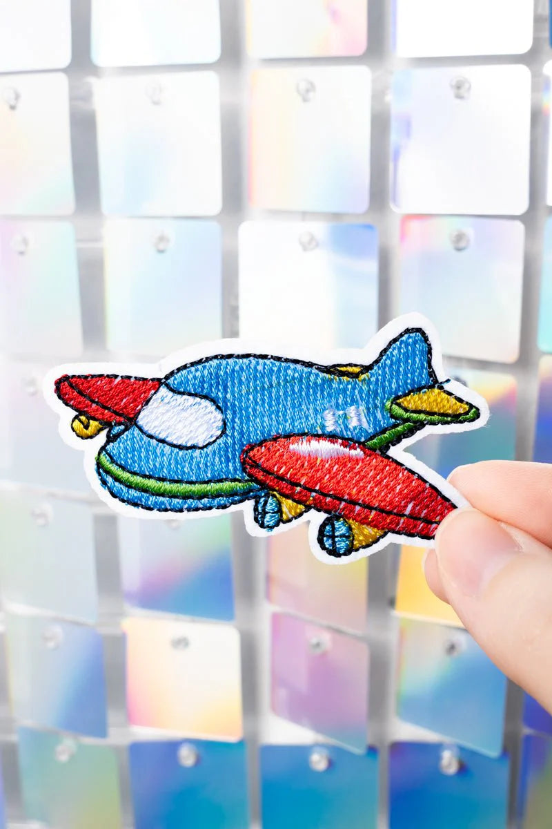 AIR PLANE EMBROIDERED PATCH