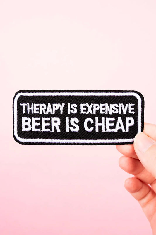 THERAPY EMBROIDERED PATCH